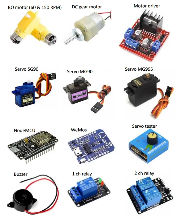 Drone Motors and Circuit Boards